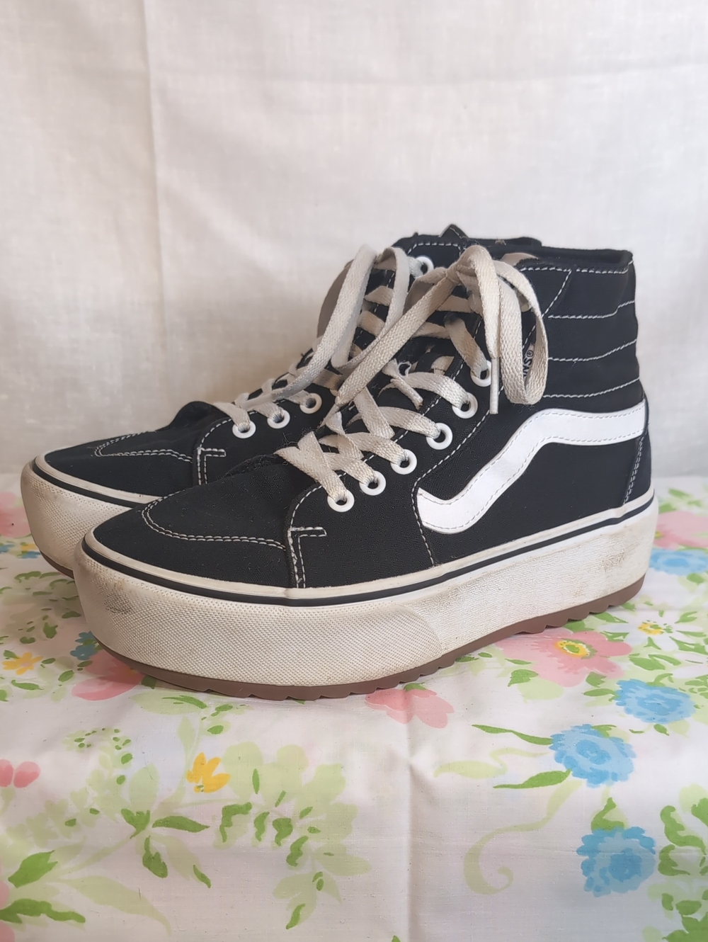 Vans Sk8-Hi Tapered Filmore Platform Shoe womens 7.5